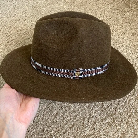 MUCHO MEJOR BROWN PANAMA HAT - Picture 5 of 5